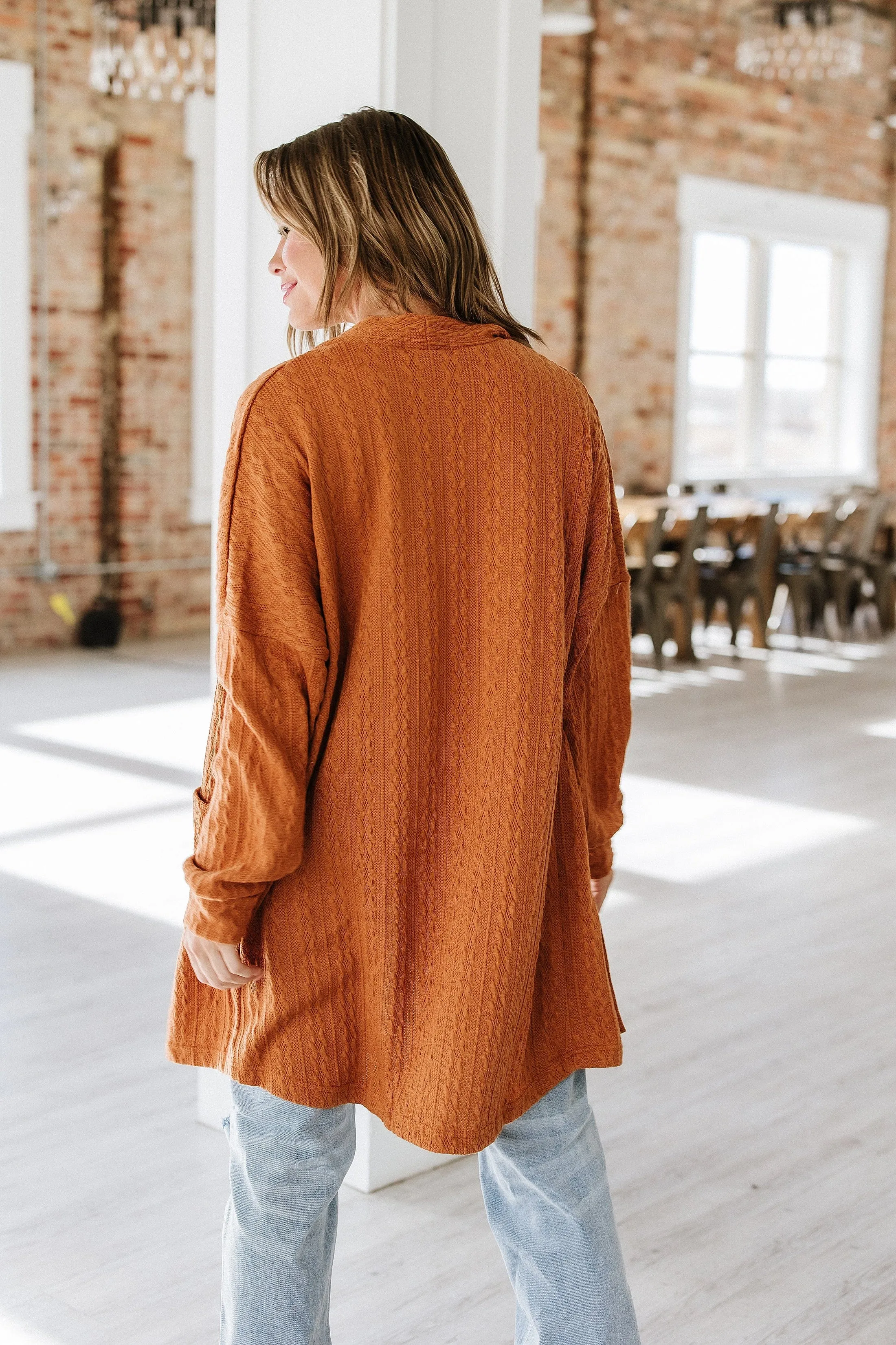 Jerilyn Textured Knit Cardigan