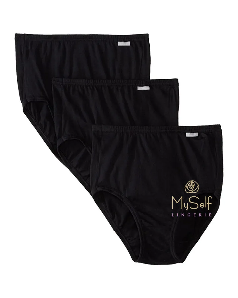Jockey Elance 3 Pk Cotton Briefs
