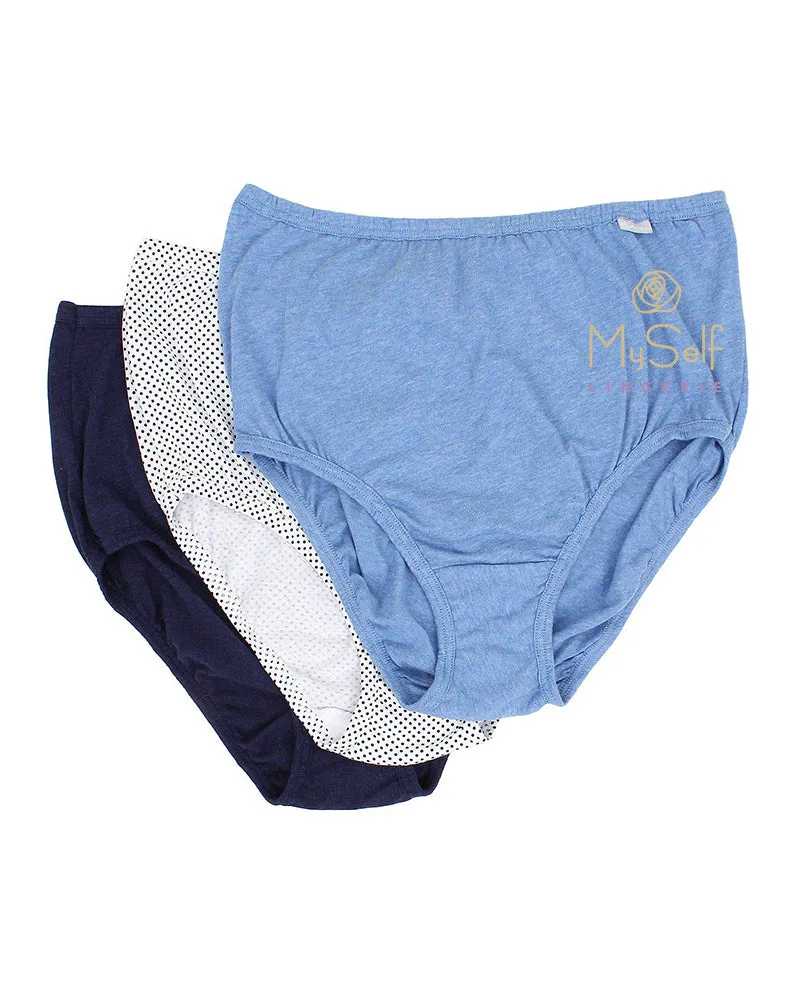 Jockey Elance 3 Pk Cotton Briefs