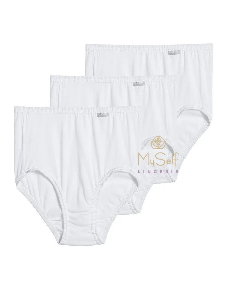 Jockey Elance 3 Pk Cotton Briefs