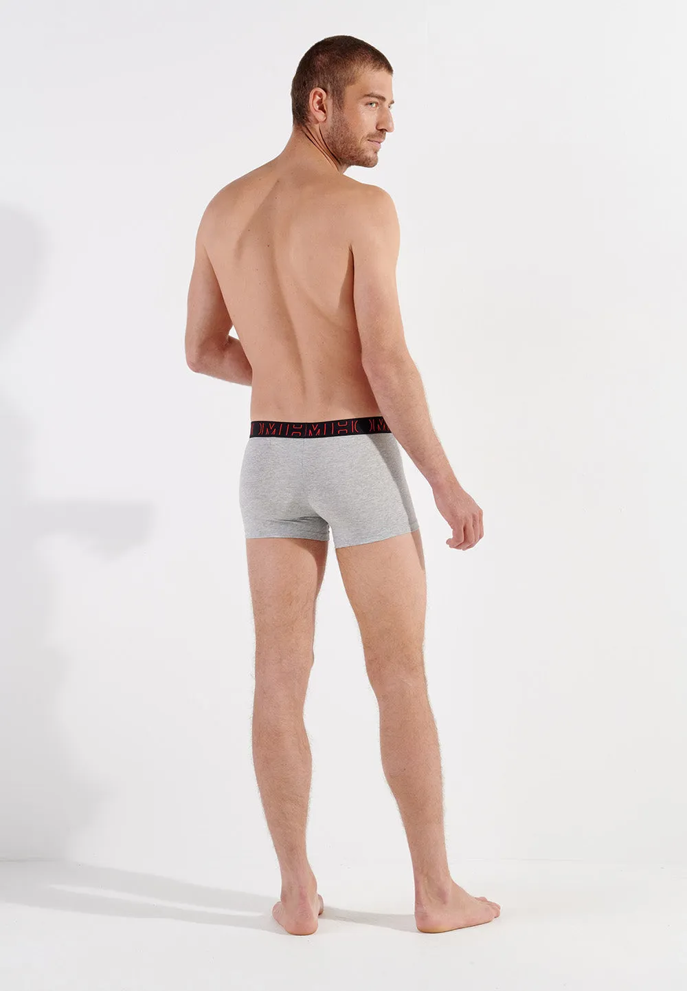 Jorge #2 Boxer Briefs 3-Pack | Black/Black Print/Grey 402733-T033