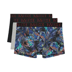 Jorge #2 Boxer Briefs 3-Pack | Black/Black Print/Grey 402733-T033