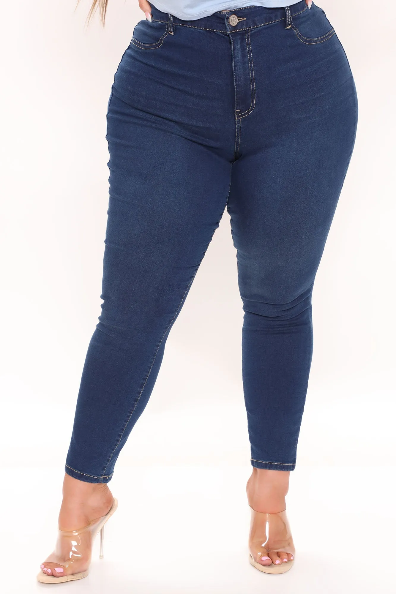 KittenAlarm - Oooh Girl High Rise Ankle Jeans - Rinse