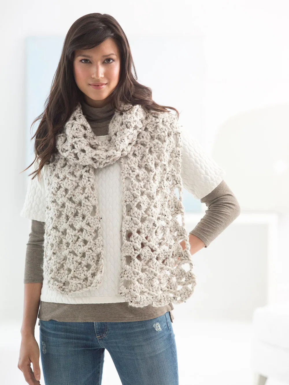 Lacy Scarf (Crochet) - Version 6