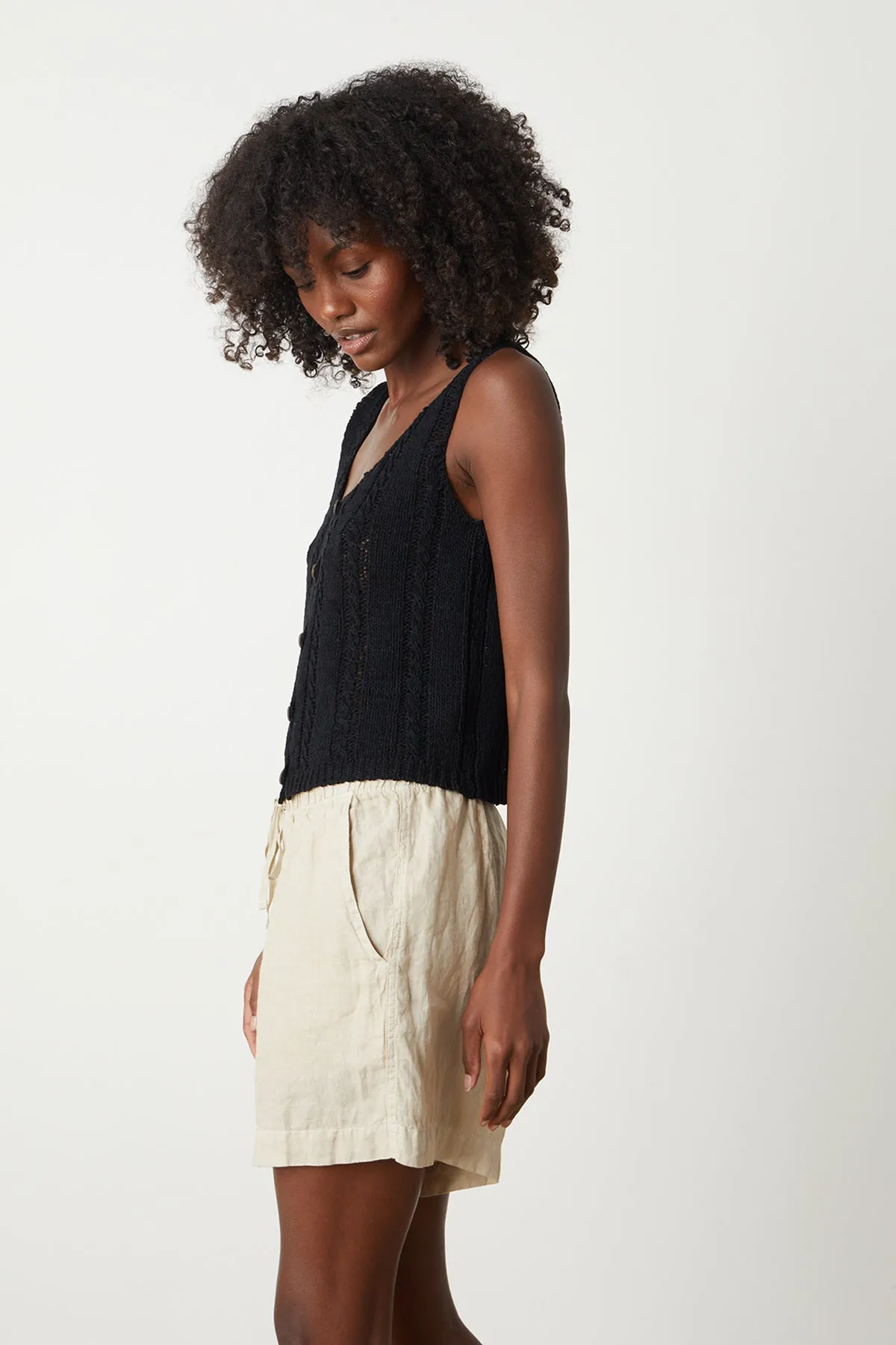 LAYLA CROCHET STITCH TANK TOP