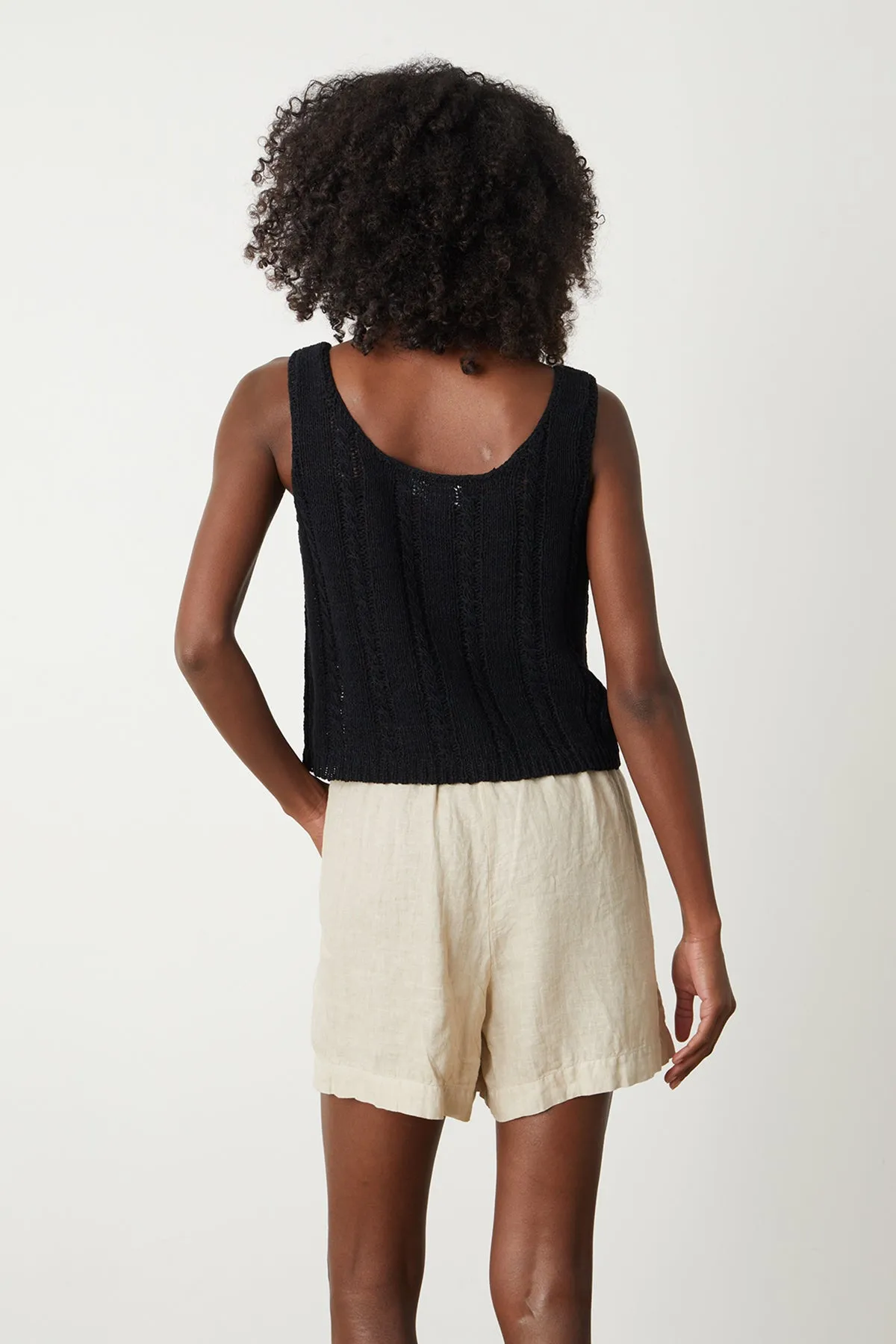 LAYLA CROCHET STITCH TANK TOP