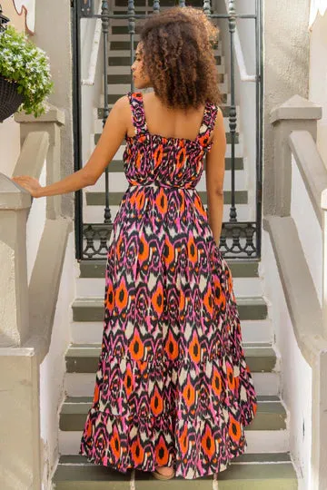Limon Strap Long Dress
