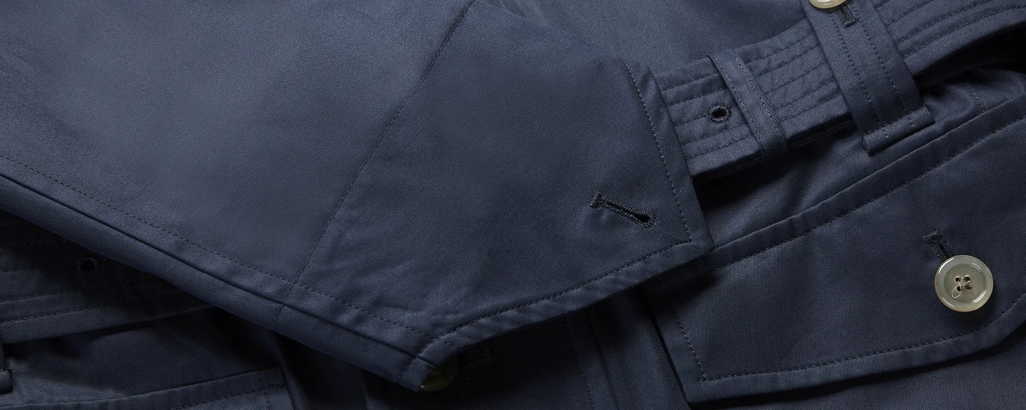 Marlborough in Grenfell Cloth French Navy