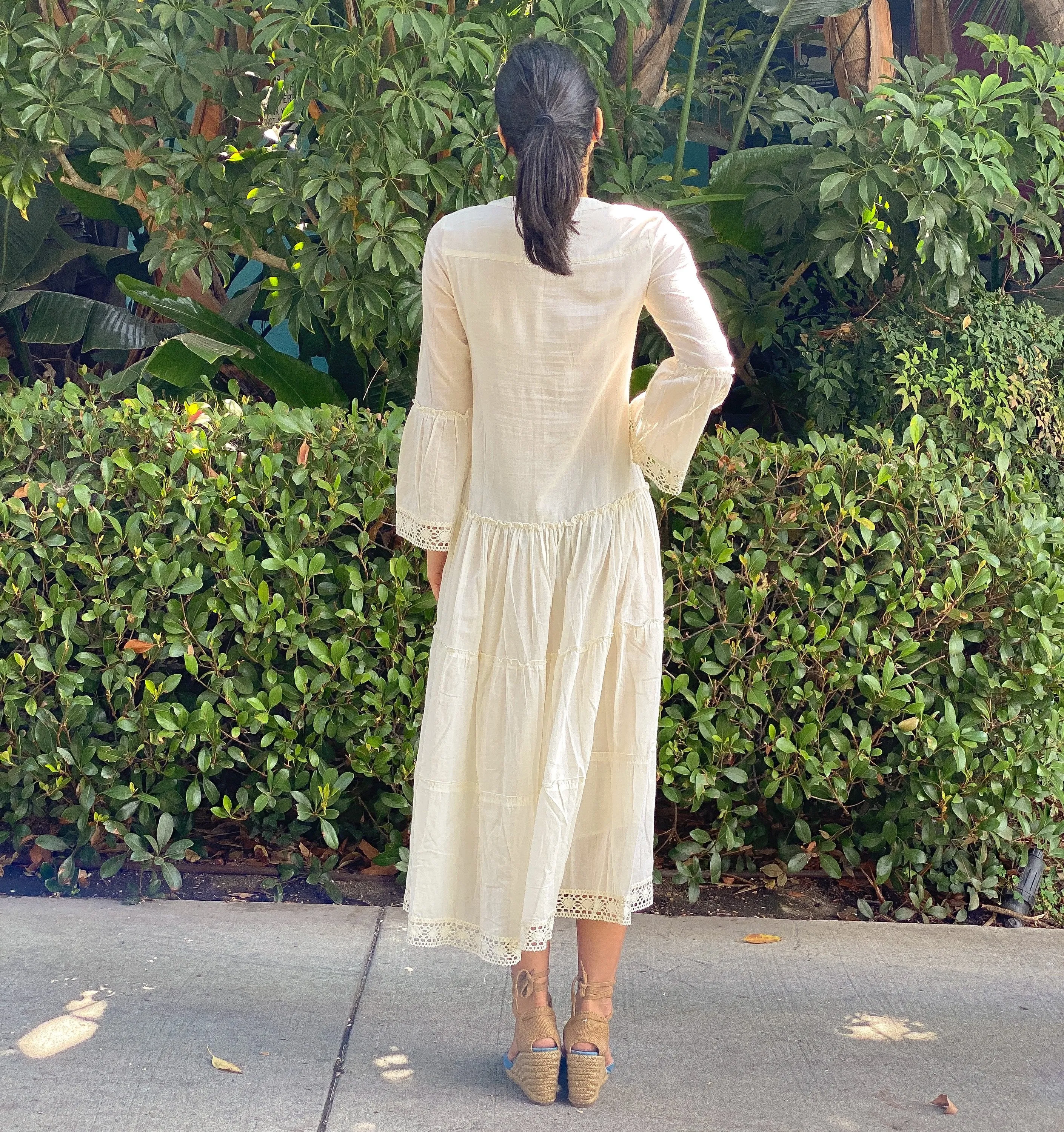 Mika Maxi Dress - Natural