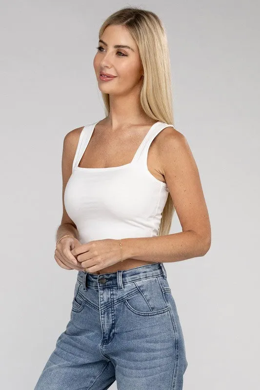 Next Level Cropped Cami Top