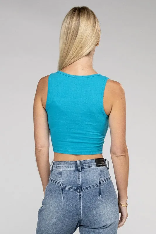 Next Level Cropped Cami Top
