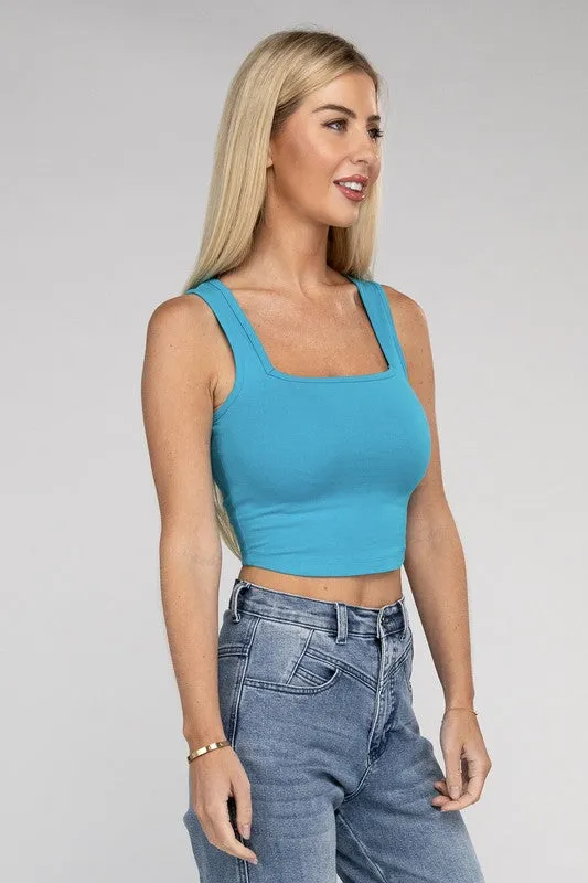 Next Level Cropped Cami Top