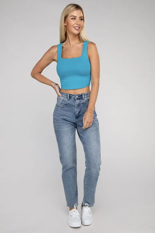 Next Level Cropped Cami Top