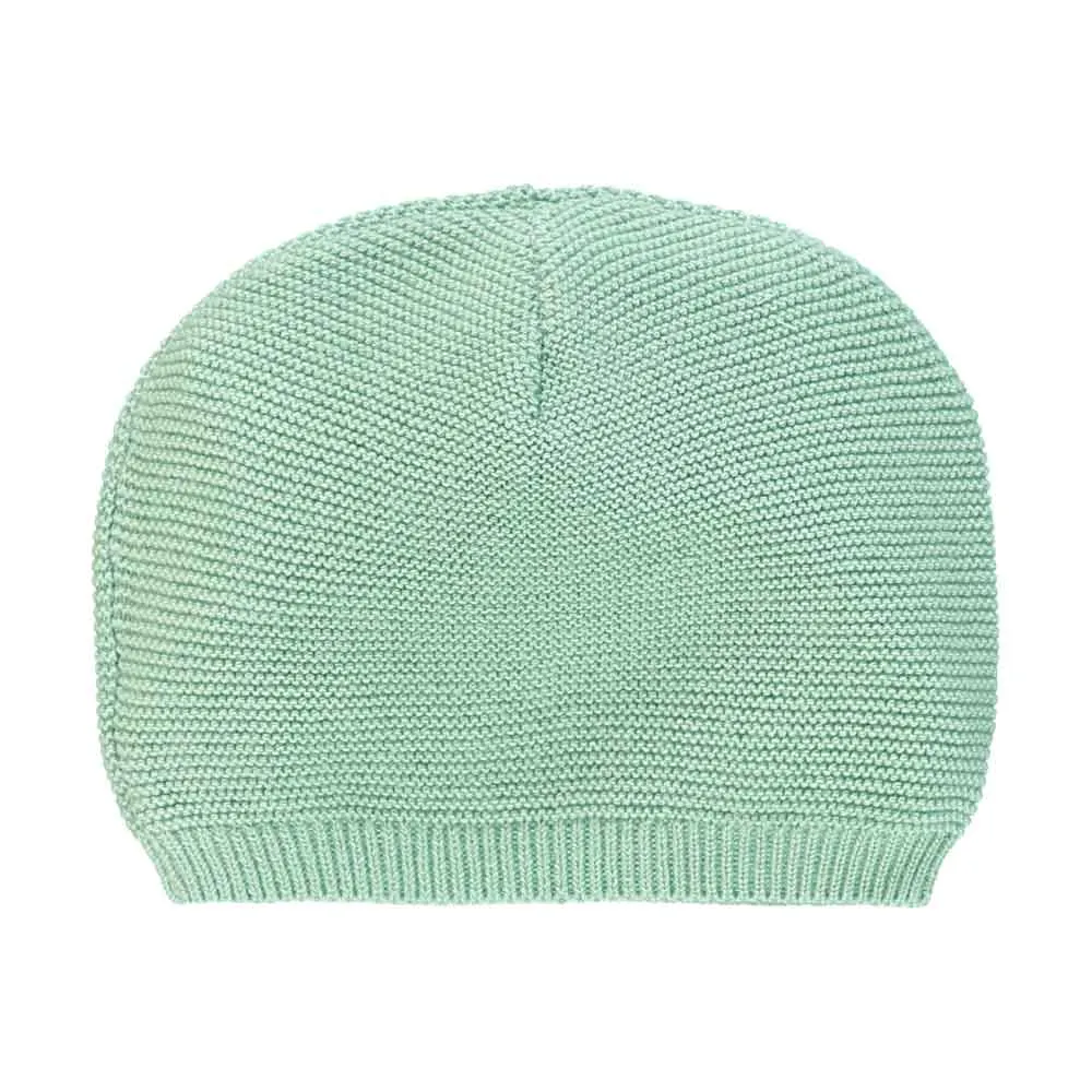 Noppies Baby Knit Hat Rosita - Grey Mint