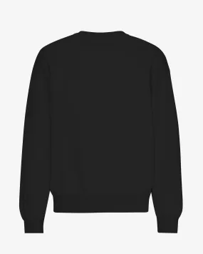 Organic Oversized Crew - Deep Black