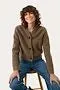 PART TWO LETTIE CARDIGAN MINK MELANGE