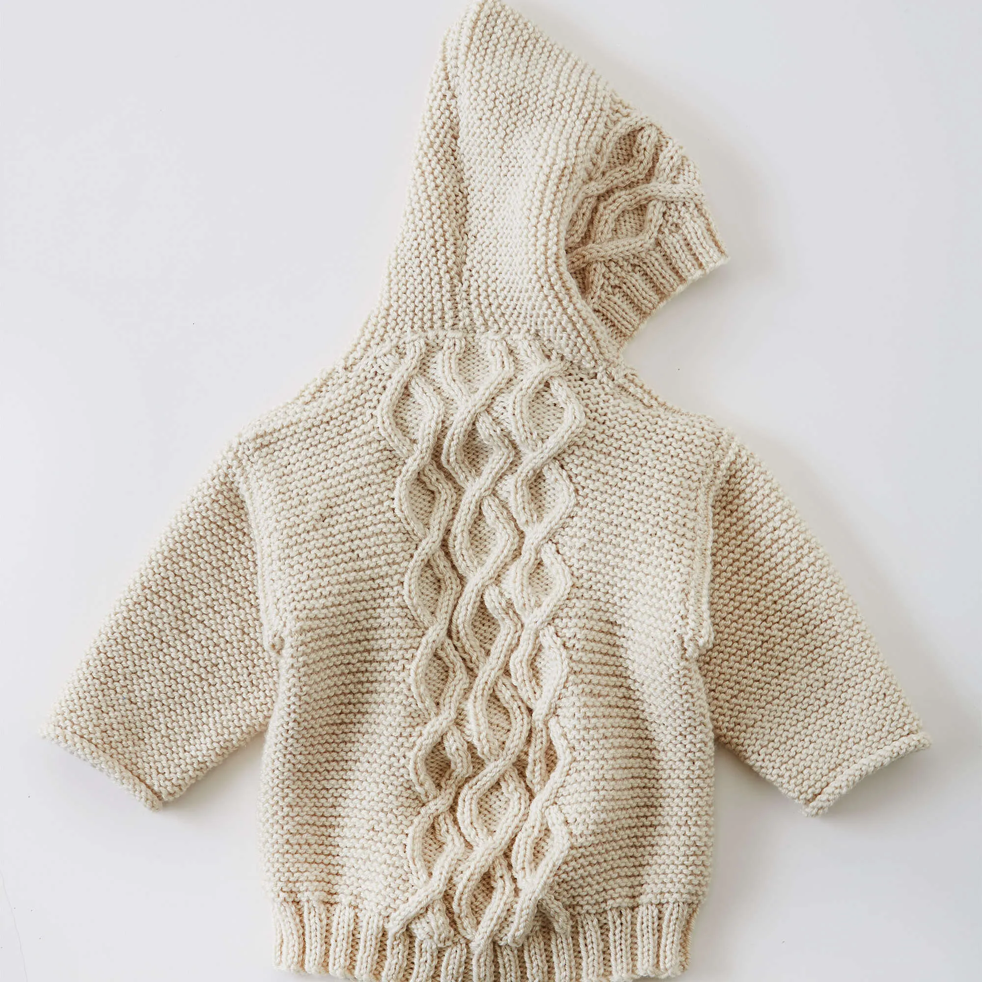 Patons Cabled Knit Cardigan
