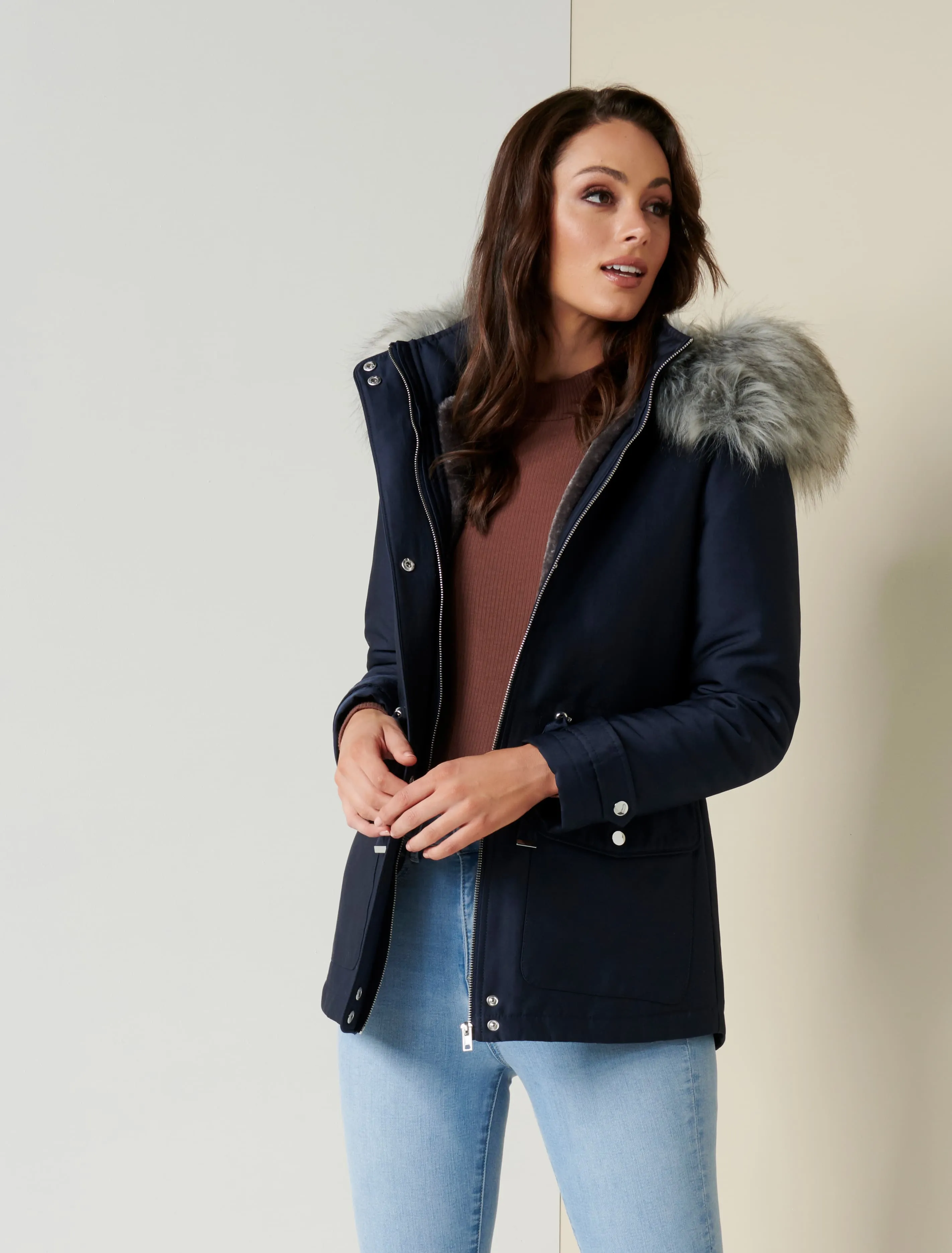 Patricia Short Parka Jacket