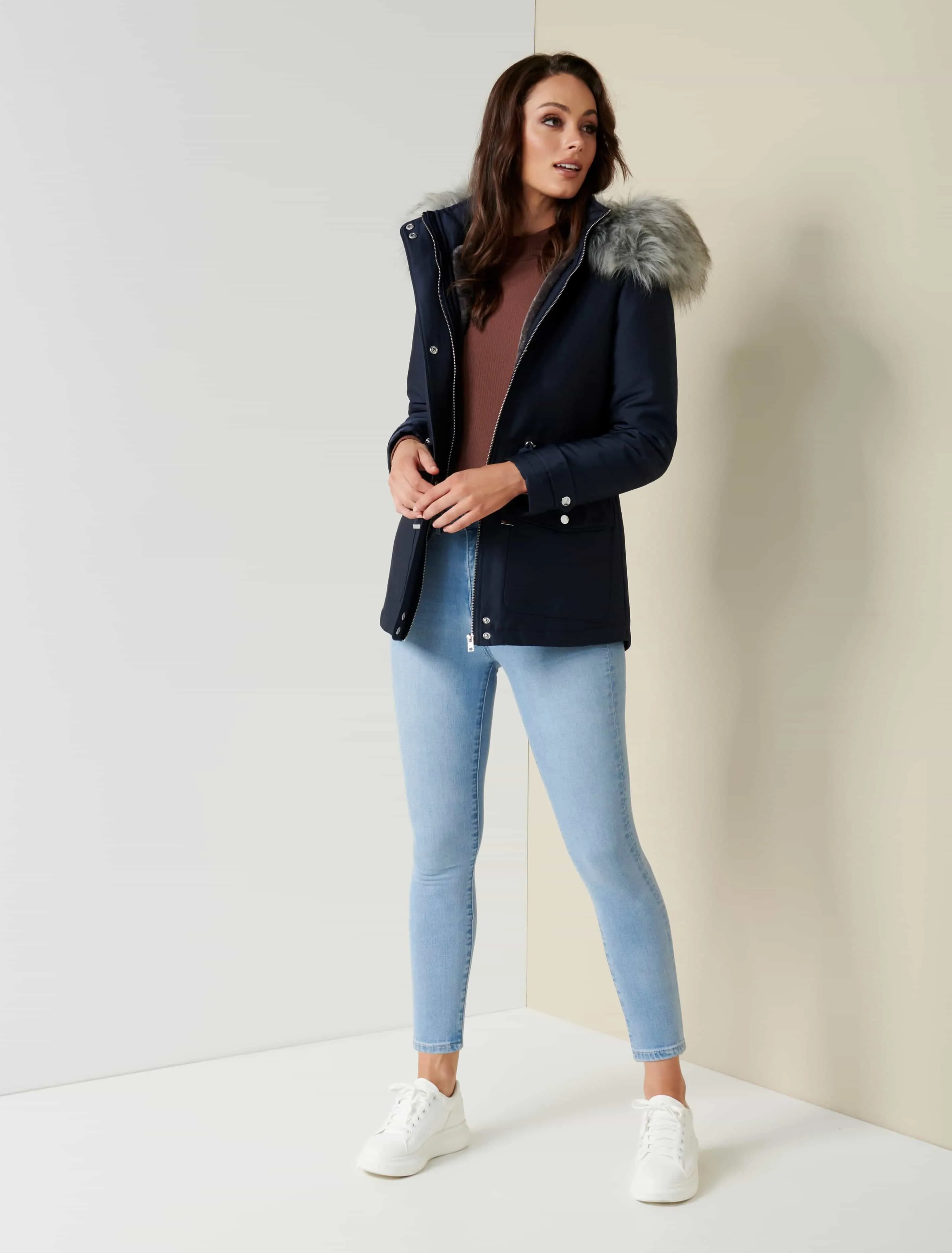 Patricia Short Parka Jacket