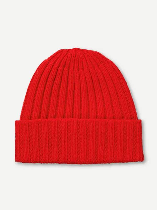 PLAIN RIBBED HAT CUMIN