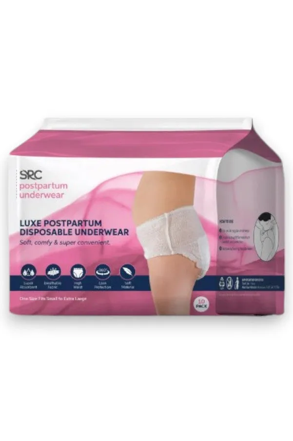 Post Partum Disposable Underwear - 10 pack