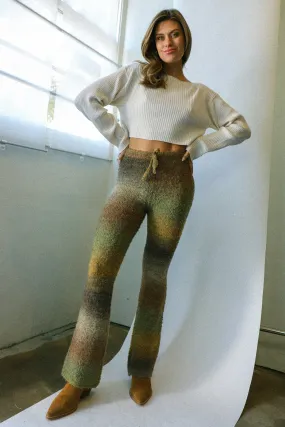 Pristine Raw Cropped Sweater