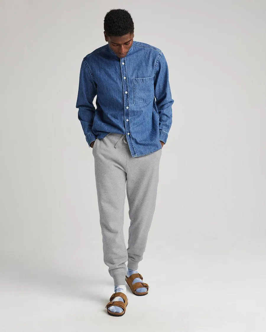 Recycled Fleece Sweatpant (Heather Grey)