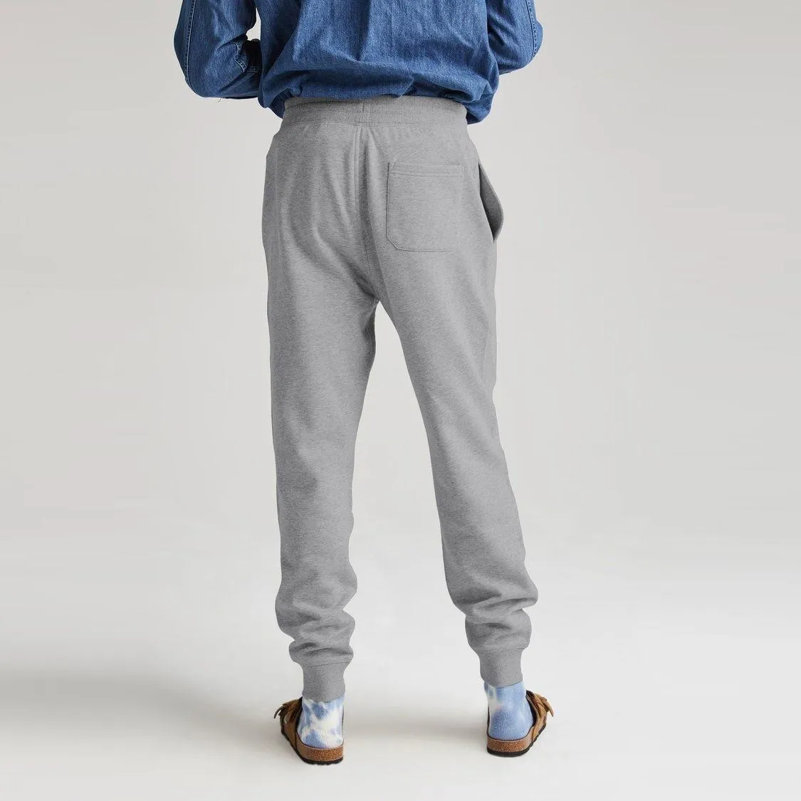 Recycled Fleece Sweatpant (Heather Grey)