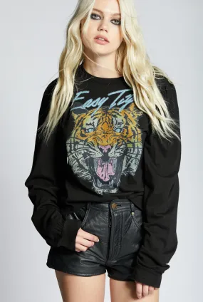 Recycled Karma Easy Tiger Puff Sleeve Tee