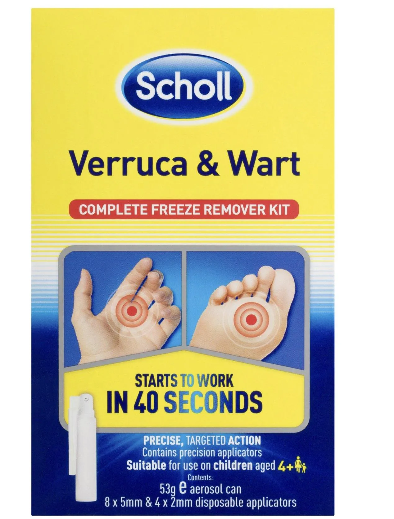 Scholl Verruca & Wart Complete Freeze Remover Kit