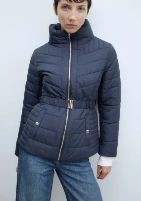 Short Parka - Navy