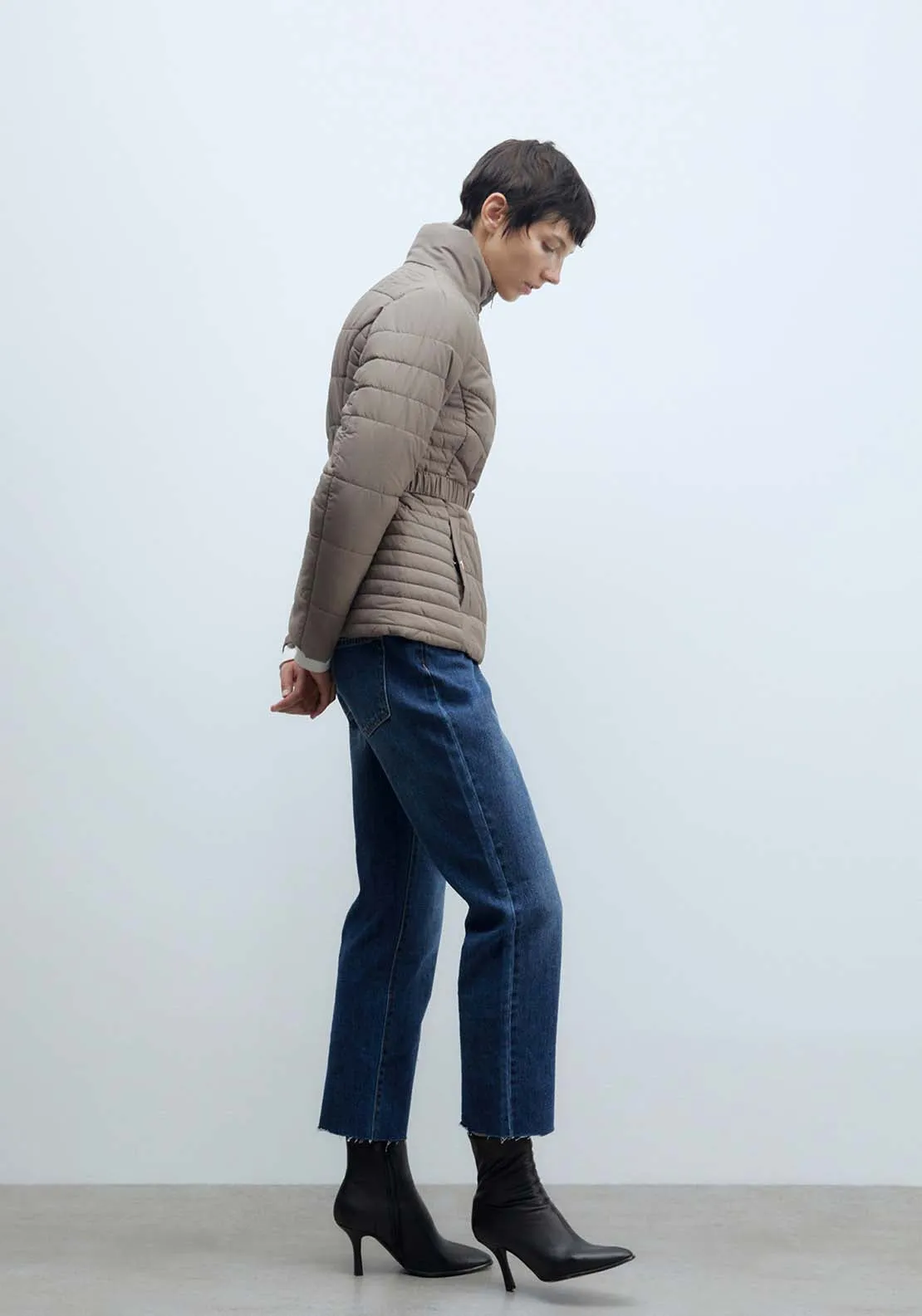 Short Parka - Taupe