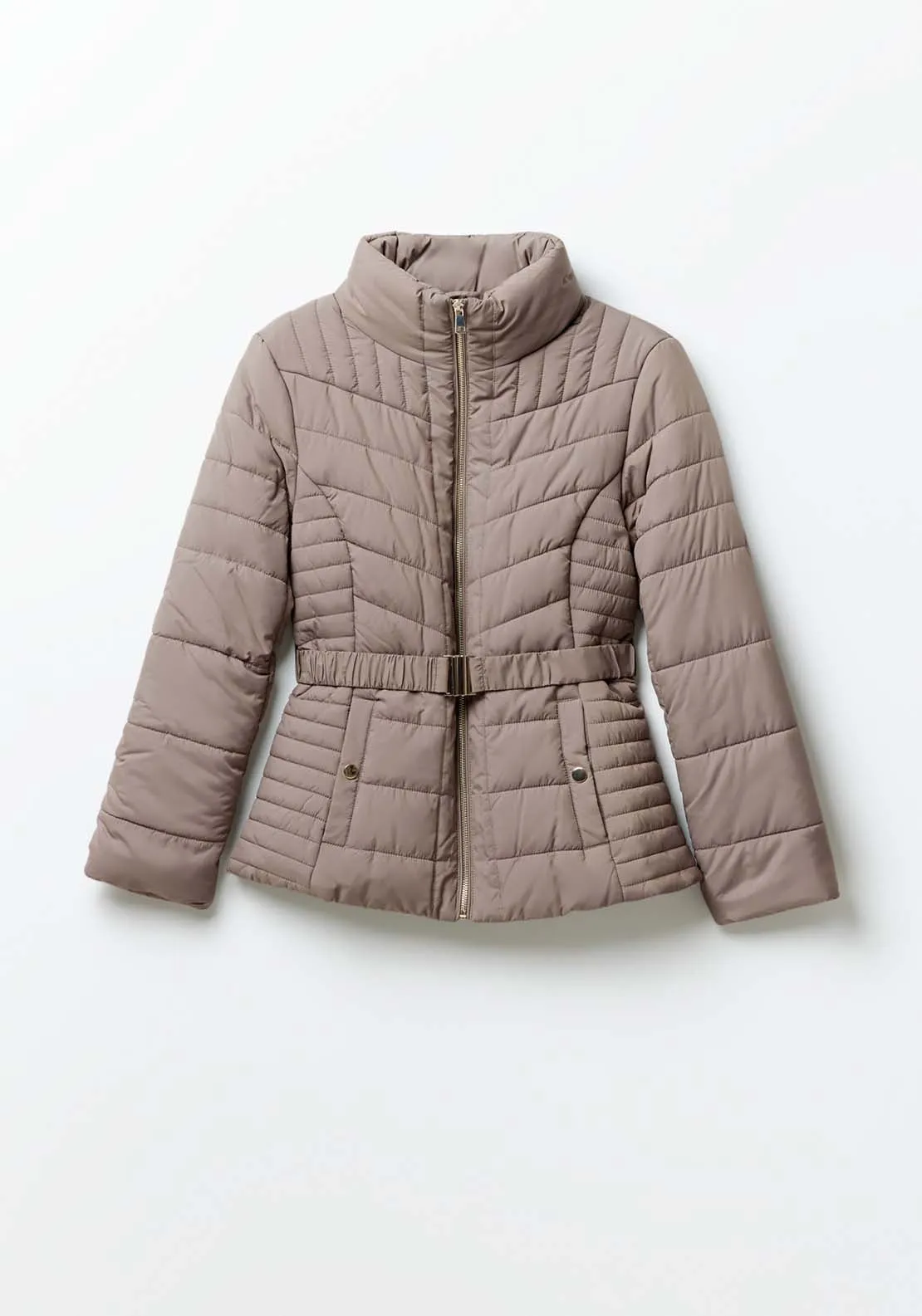 Short Parka - Taupe