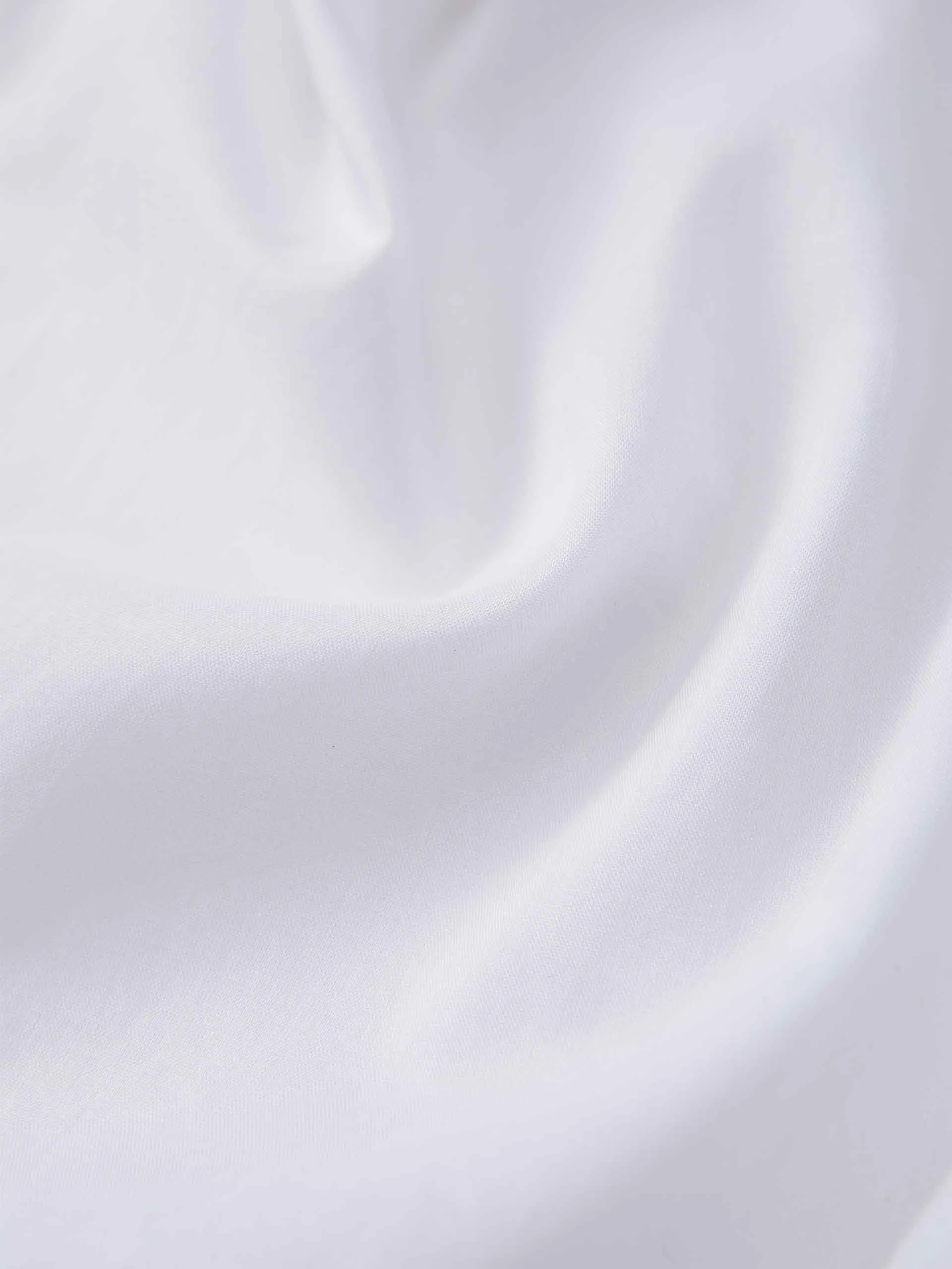 Slanted Placket Cropped Shirt