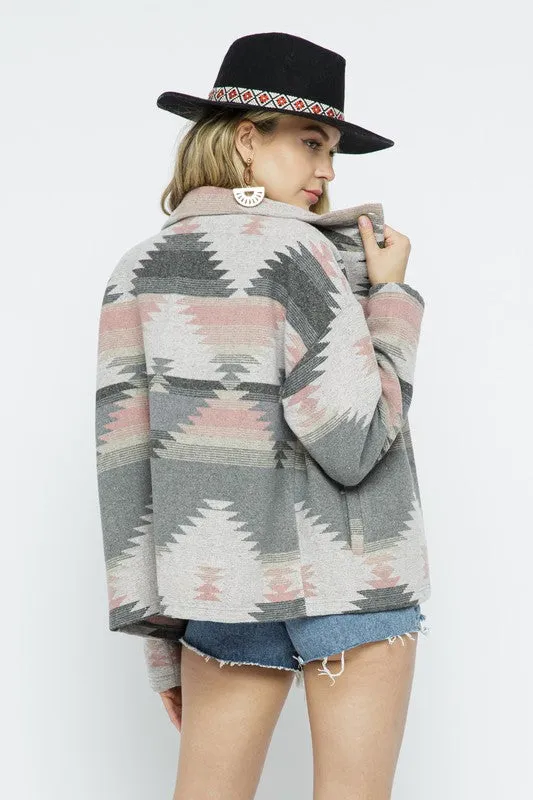 Soft & Comfy Aztec Jacket