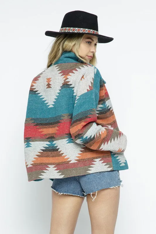 Soft & Comfy Aztec Jacket