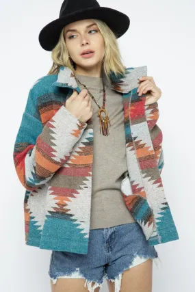 Soft & Comfy Aztec Jacket