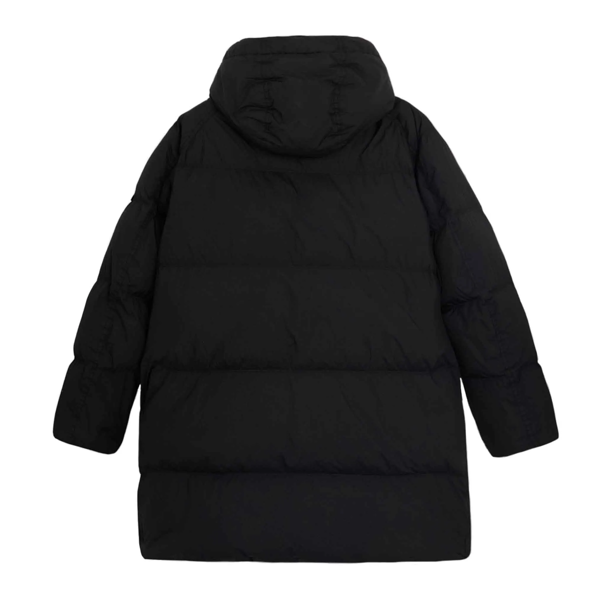 Stone Island Crinkle Reps R-NY Down Parka in Black