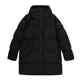 Stone Island Crinkle Reps R-NY Down Parka in Black
