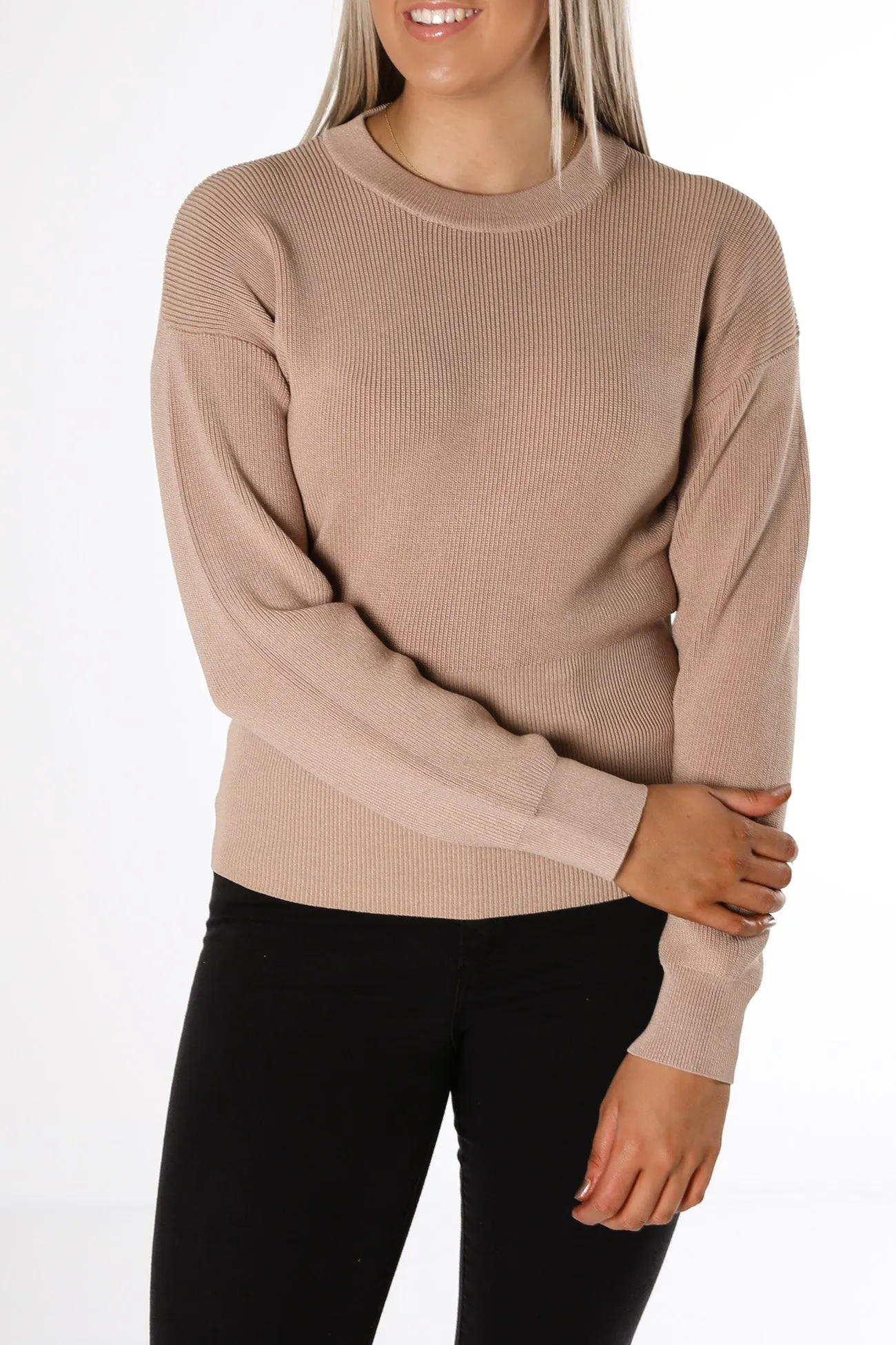 The Finesse Sweater Camel