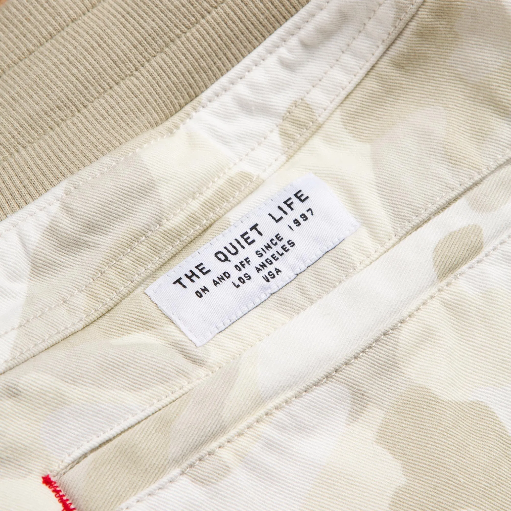 The Quiet Life Camo Jogger Sweatpants - White / Camo