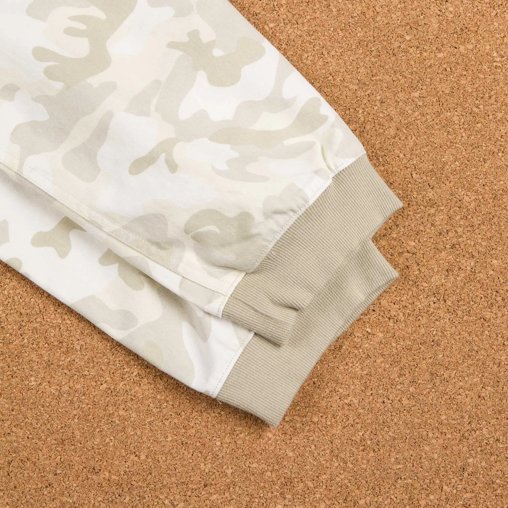 The Quiet Life Camo Jogger Sweatpants - White / Camo