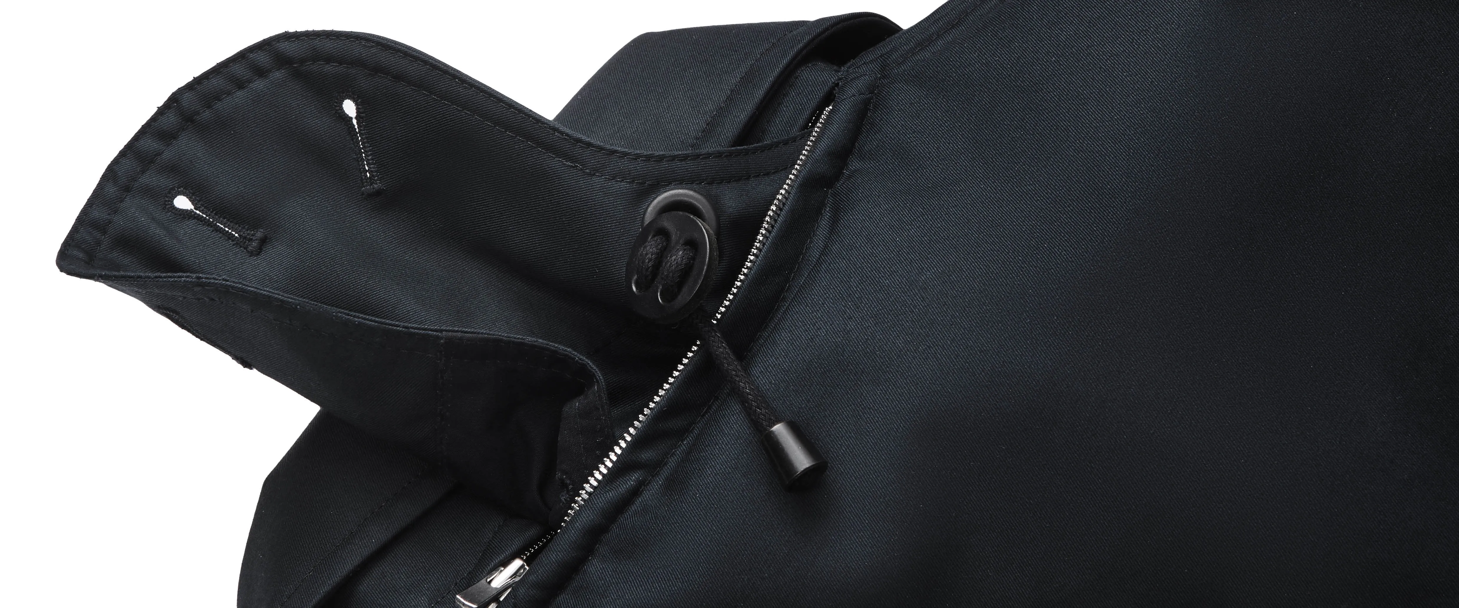 The Walker in Navy Grenfell Cloth