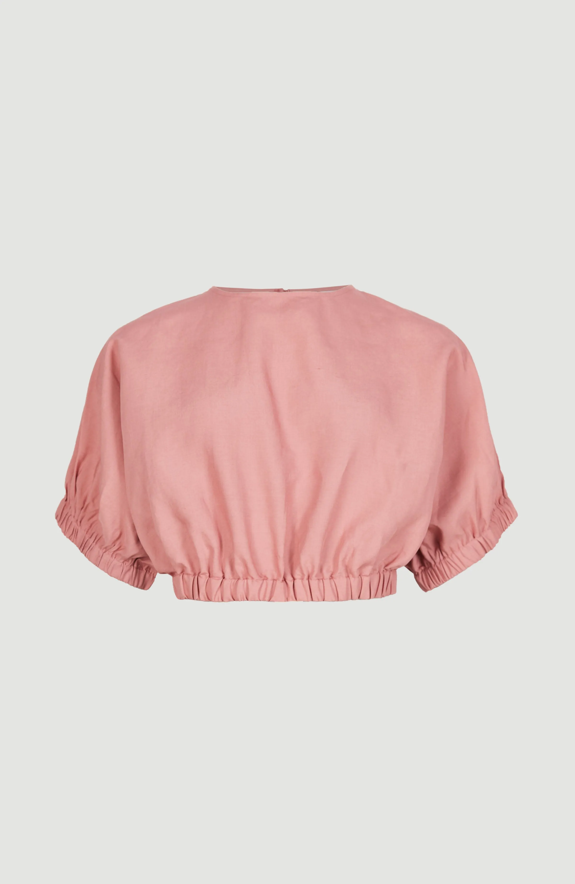 Tidda Woven Top | Ash Rose