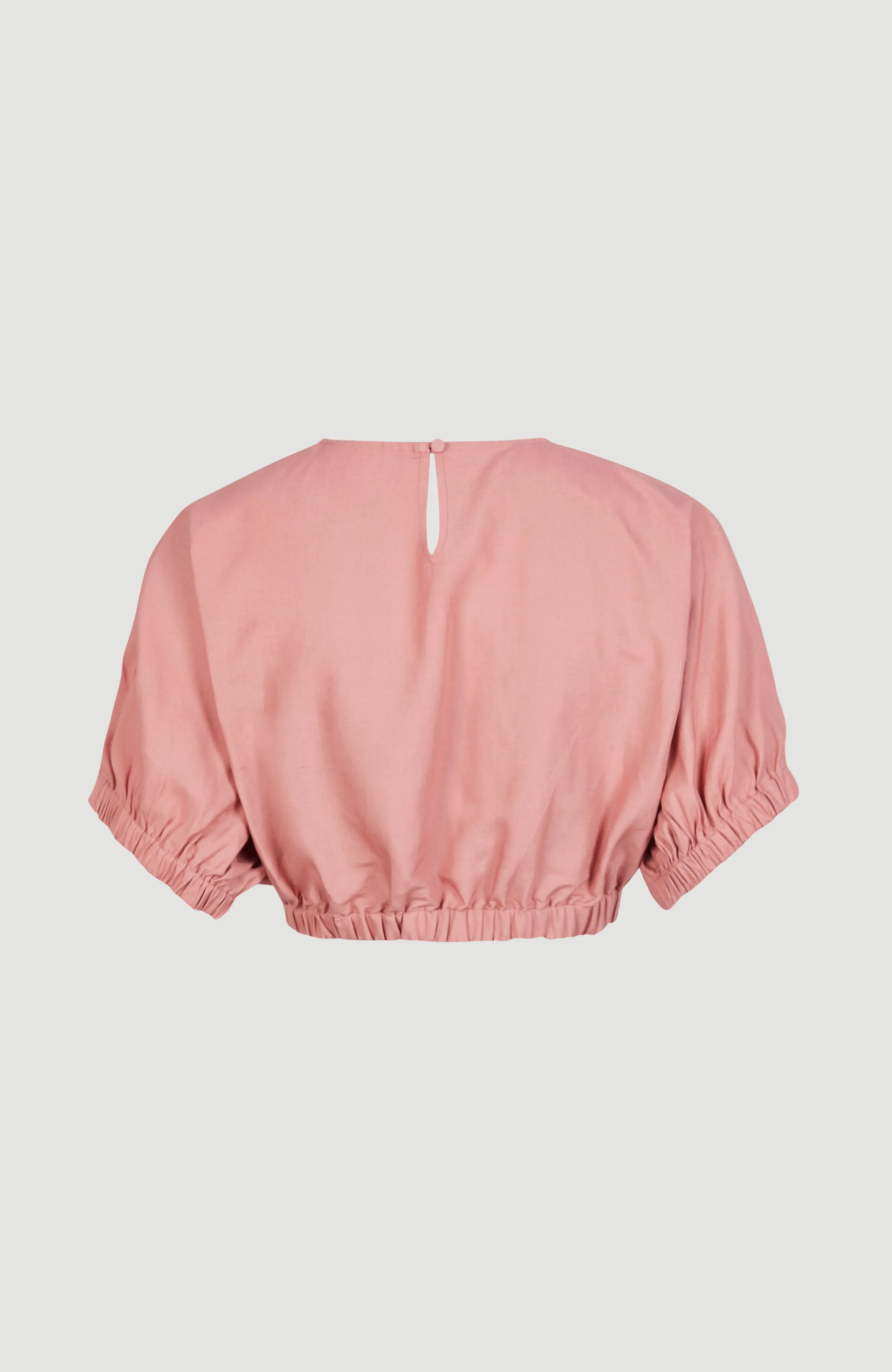 Tidda Woven Top | Ash Rose