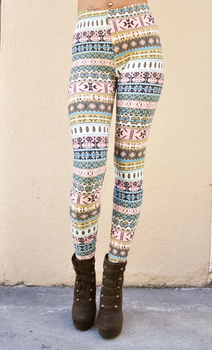 Tribal Print Leggins