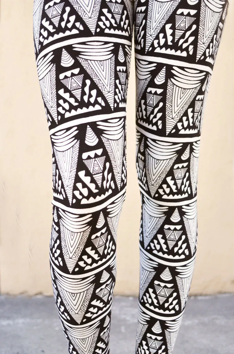 Tribal Print Leggins
