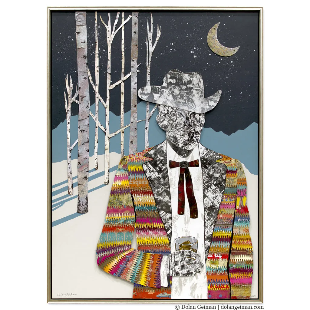 TWILIGHT COCKTAIL (COLORADO EDITION) original metal wall sculpture