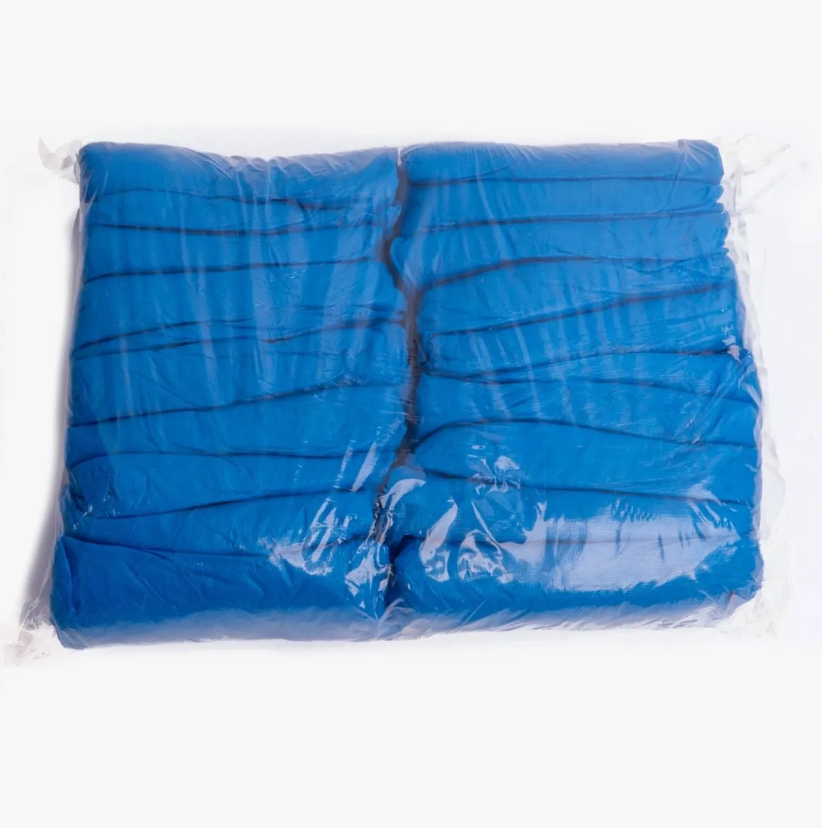 VERSHOE 100 Pack Disposable Shoes Covers Blue