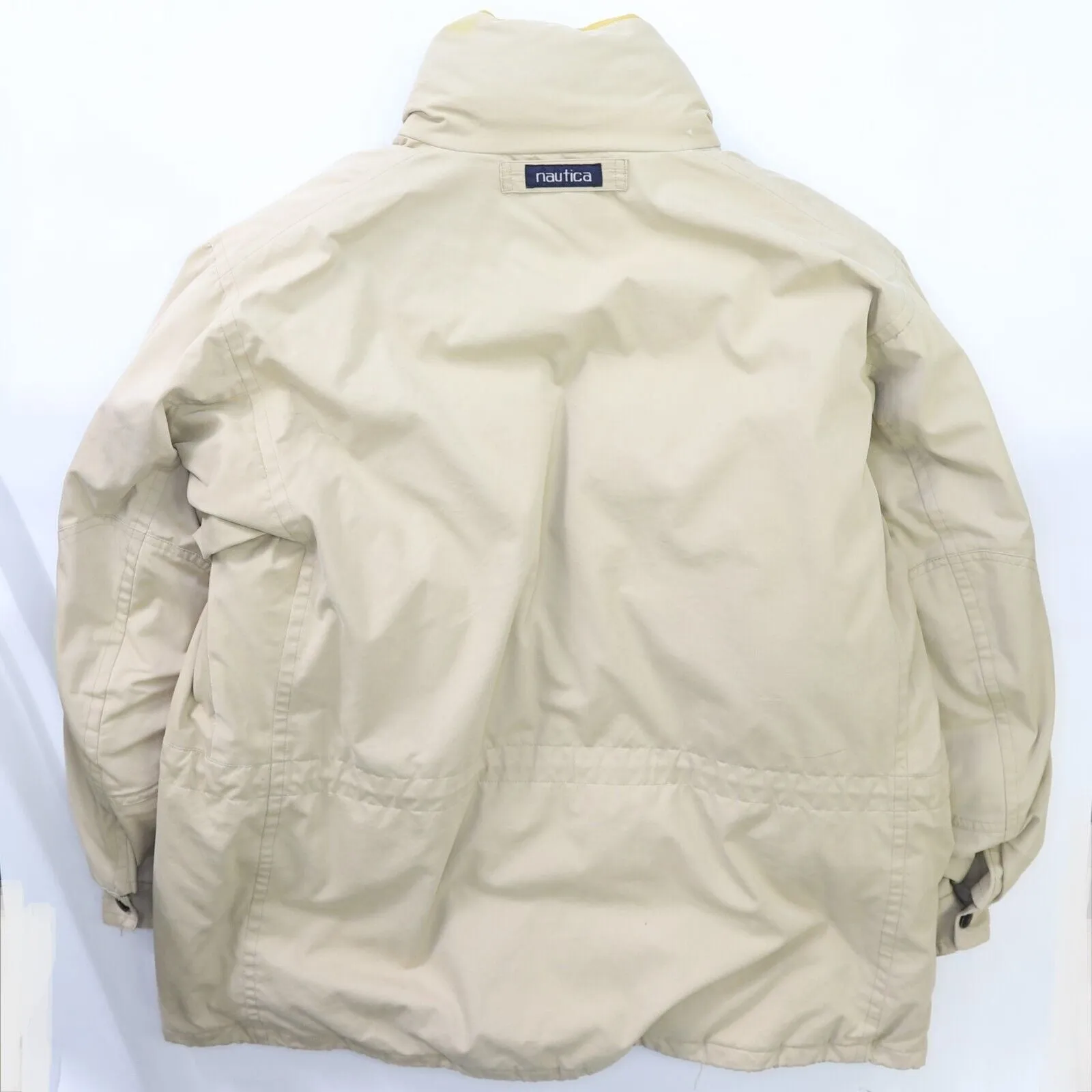 Vintage Nautica Parka Coat Jacket Size XL Down Insulated